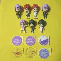 黒子のバスケ　赤司征十郎・紫原敦・氷室辰也　フィギュア　７体セット