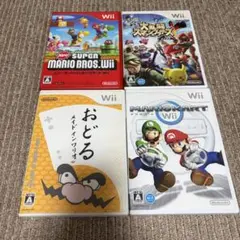 ゲーム Wii ソフト New スーパーマリオブラザーズ マリオカート セット