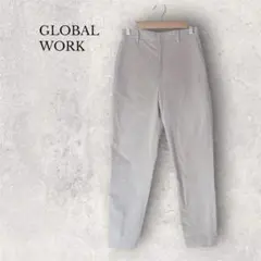 GLOBAL WORK 글로벌 워크 테이퍼드 팬츠 베이지 XS