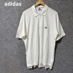adidas ゴルフシャツ ホワイト ポロシャツ