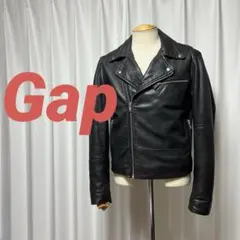 GAP　ライダースジャケット　ダークオリーブ　XS　牛革 Gap公式オンラインストア | ヴィーガンレザー ライダースジャケット