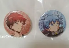 暗殺教室 赤羽業 潮田渚 缶バッジ 3個 まとめ売り 潮田渚 赤羽業 カルマ 暗殺教室 缶バッジ キャラバッジ セット