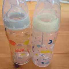 NUK 哺乳瓶 2本セット