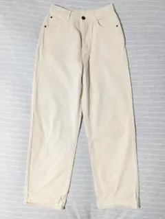 七*読様 パンツ レディース ストレートレッグパンツ