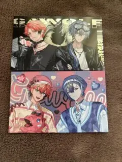 にじさんじ┆ぎゃうるふ ランダムチェキ風カード 赤城ウェン 小柳ロウ