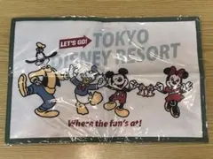美品　ディズニー　ミッキーフレンズ　スーベニア　レッツゴー　ランチョンマットのサムネイル