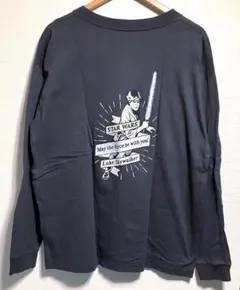 STARWARS ルークスカイウォーカー ダークグレー ロンT 長袖Tシャツ