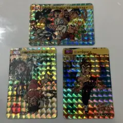 ストリートファイターカード3枚セット