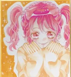 色紙（中） オリジナル手描きイラスト_2 小悪魔 - メルカリ