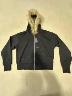 ヒョウ柄パーカー