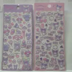 マイメロディ クロミ　立体シール ドロップシール　2枚セット　S-5