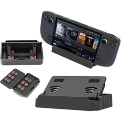 スチームデック　スタンド ブラック　スイッチ タブレット　折りたたみ式