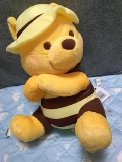 곰돌이 푸 赤いほっぺLLぬいぐるみはちみつのうたVer.約20×20×38㌢