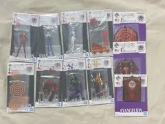 エヴァンゲリオン 一番くじ f賞 e賞 アクスタ コンプ ラバーコレクション