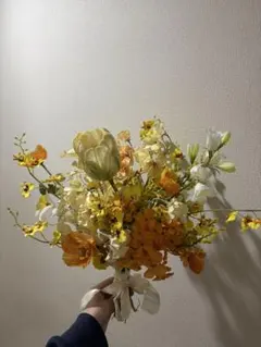 【造花】ウェディングブーケ