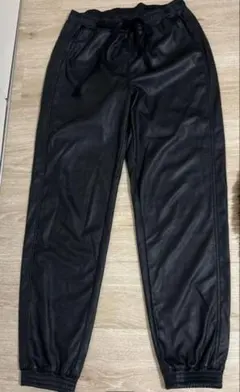 コグザビックスモーク　レザーパンツ　ヴィーガンレザー