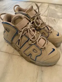 Nike レアカラー　モアアップテンポ　ベージュ25cm 2026年最新】ナイキ モア アップテンポ ベージュの人気アイテム - メルカリ