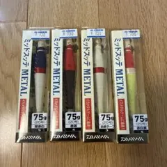 釣り　ダイワDAIWA ミッドスッテ METAL 75g 4個セットのサムネイル