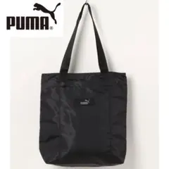 PUMA プーマ コア ポップ ショッパー トートバッグ ブラック 黒のサムネイル