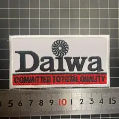 アイロンワッペン★Daiwa★白