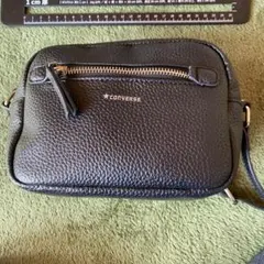 CONVERSE ショルダーバッグ ブラック 約20cm x 15cm×10cm