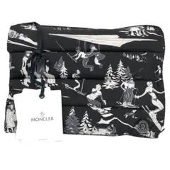 MONCLER ダウン入りクラッチバッグ セカンドポーチ aq12658