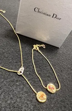 ☆ ディオール　ボトルキャップ　ネックレス　ブレスレット