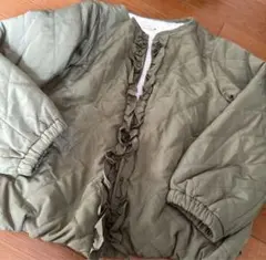 ブランシェス　130 アウター　ブルゾン　ボアジャケット　キルティング　フリース