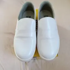 ミドリ安全 MIDORI HiGRIP ホワイトコックシューズ 22.5EEE