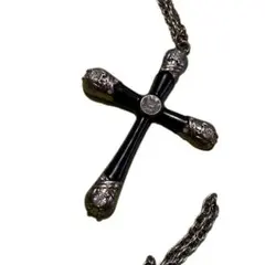 十字架 ロザリオ 大きめ ネックレス fairy grunge ゴシック y2k