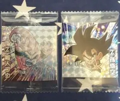 ドラゴンボール 超戦士シールウエハース超 融合と合体の超越者 孫悟空、魔人ブウ