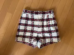 GUCCI チェック柄ツイードショートパンツのサムネイル