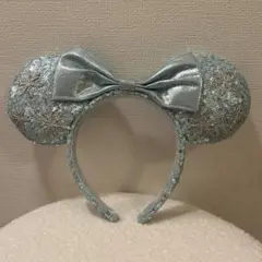 東京ディズニーシー ミニー カチューシャ スパンコール 雪の結晶のサムネイル