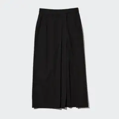 UNIQLO ユニクロ サイドプリーツナロースカート（丈標準81～85cm）