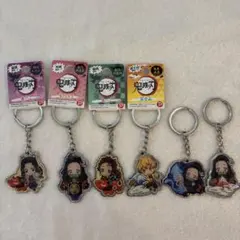 鬼滅の刃キーホルダー6個セット