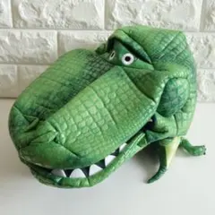 美品 ディズニーリゾート トイストーリー 恐竜 レックス ファンキャップ 被り物