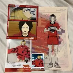 ハイキュー 音駒 孤爪研磨 クリアファイル ステッカー ポートレートアルバム