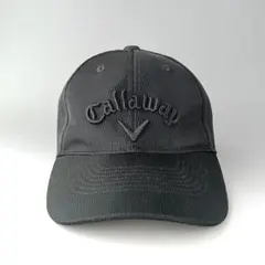キャロウェイ ゴルフ メッシュ キャップ 帽子 撥水 フリー 調整可 黒