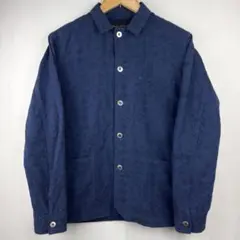 J.S.Homestead ジャガード ペイズリー フレンチ カバーオール