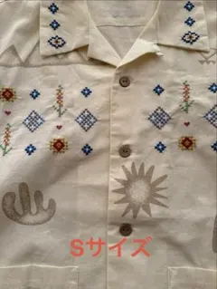 Mサイズ. FUJII KAZE×FUJI ROCK 刺繍オープンカラーシャツ - メルカリ