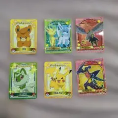 ポケモンシール 6枚セットのサムネイル