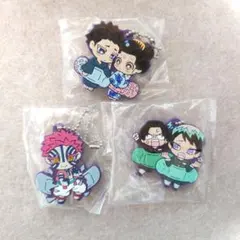 鬼滅の刃キャラばんちょうこうラバーマスコット 拾参ノ型 無限城編 　３個セット