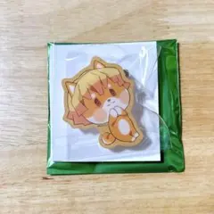 鬼滅の刃　バレンタインデー & ホワイトデー　アニマルクッキーバッジ　我妻善逸