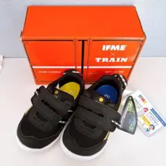 新品　イフミー　IFME デゴイチ　D-51 キッズ スニーカー　黒　16.0
