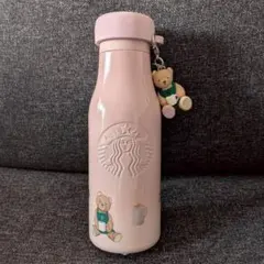 スターバックス　ステンレスボトル ジェラートピケ　ピンク