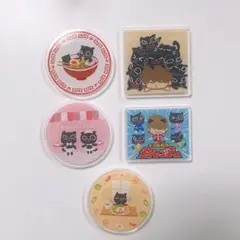 キヨ くじ G賞 キヨ猫アクリルバッジ 5種コンプリート おまけ付き