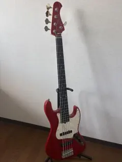 Bacchus ベース 5弦WL-534S ASH SeeThrough Redのサムネイル