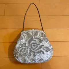 ハンドバック フォーマル シルバー 京都くろちく