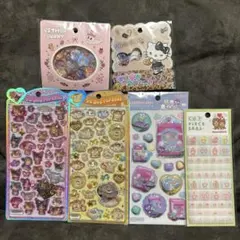 うるちゅるポップシール　おはじきシール　タイルシール　カプセルシール　まとめ売り