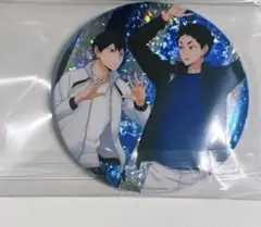 ハイキュー　缶バッジビスケット　影山　赤葦